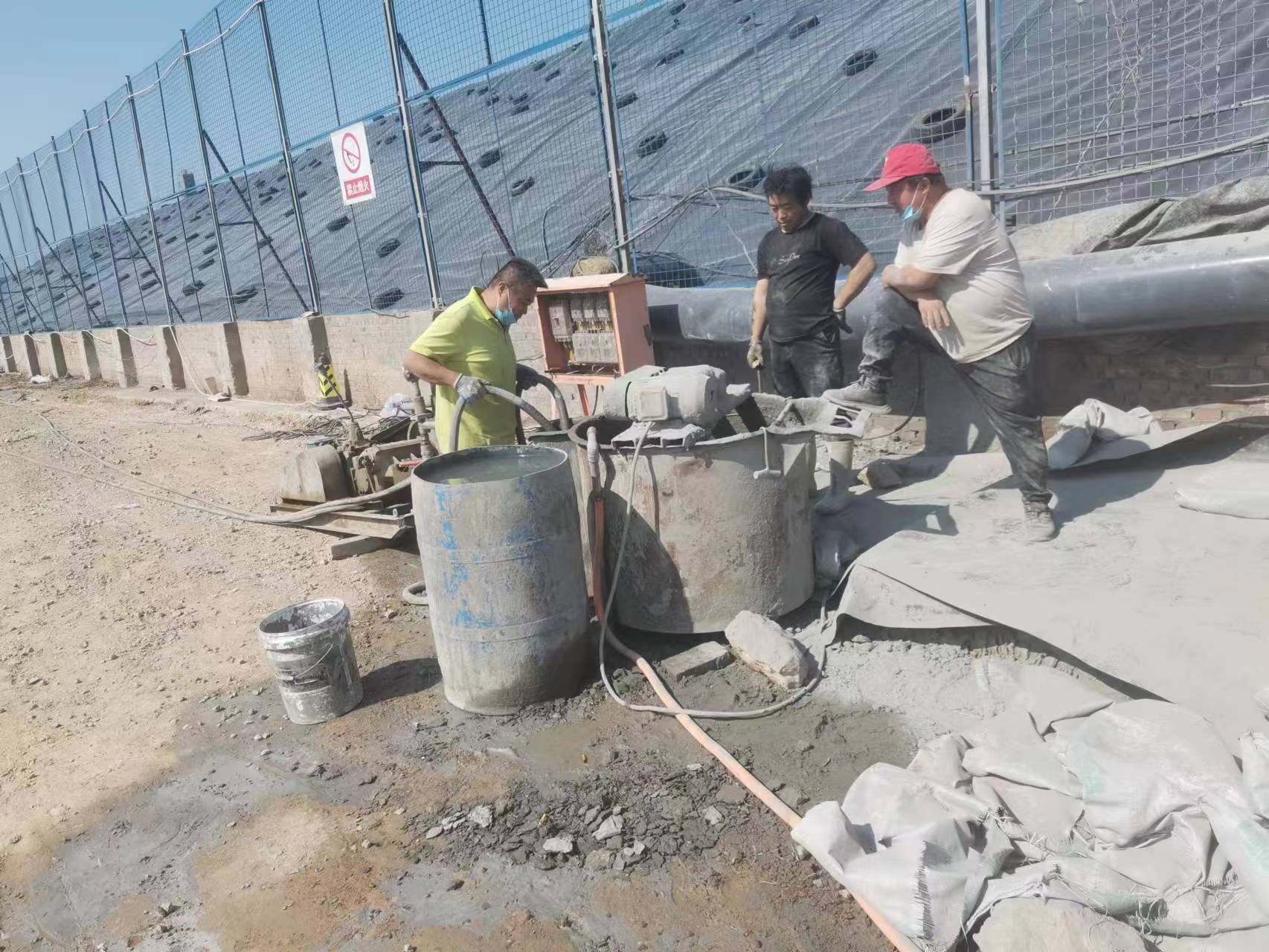 赤坎袖阀管注浆